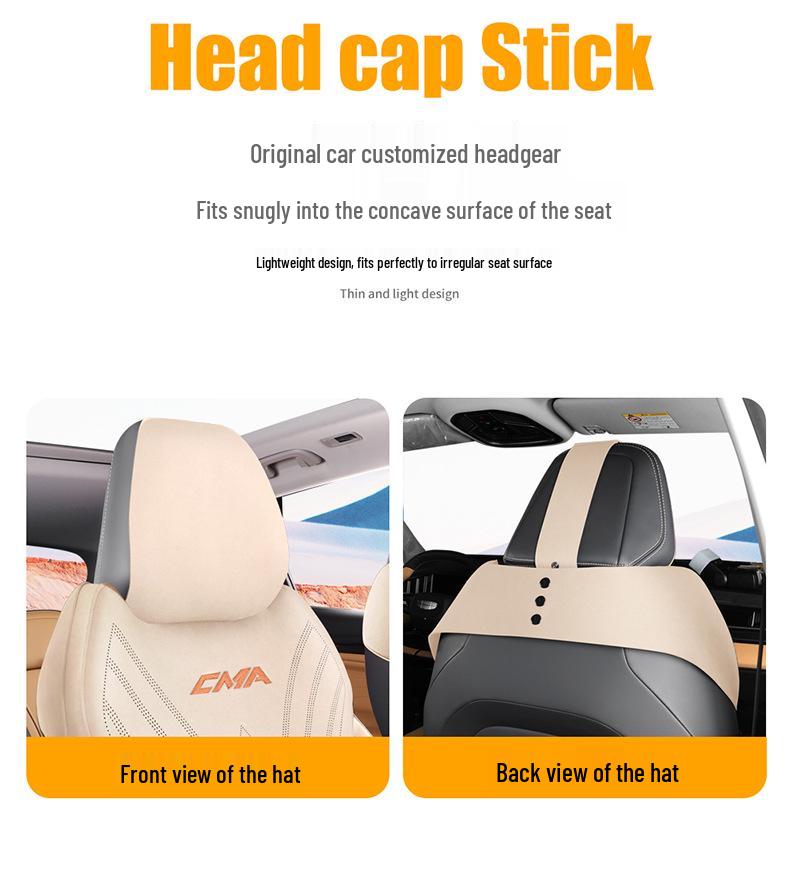 Universal Suede Car Seat Cushion for Boyue L – Four Seasons, Half-Pack, Ventilated, Fits Five Seats