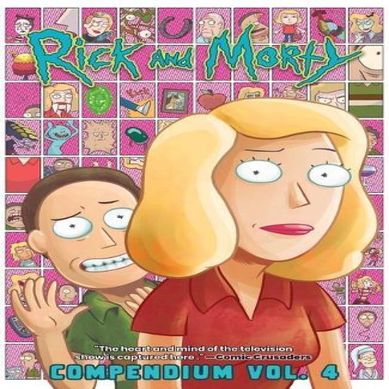Rick and Morty Compendium Vol. 4 by Josh Trujillo Paperback Book 9781637158265