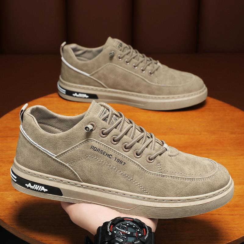 Spring Men's Shoes New Breathable Construction Site Work Labor Insurance Shoes Men's Trend Versatile Sports Shoes Casual Shoes Board Shoes Men