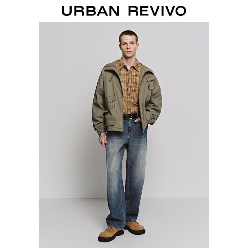 UR 2025 Men's Autumn Oversized Workwear Jacket