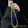 Phone Lanyard Colorful Dopamine Rhinestone Phone Chain Wrist Style High-End Fashion Versatile Hanging Decoration Wholesale