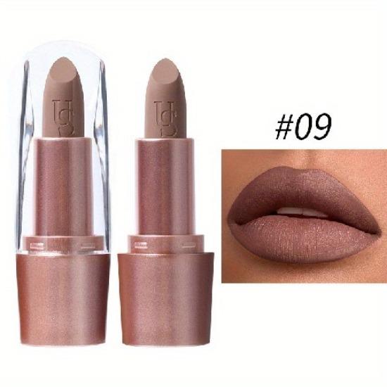 Beauty Matte Nude Lip Mud 10-color Lip Glaze Waterproof Long-lasting Lipstick Lip Gloss Makeup