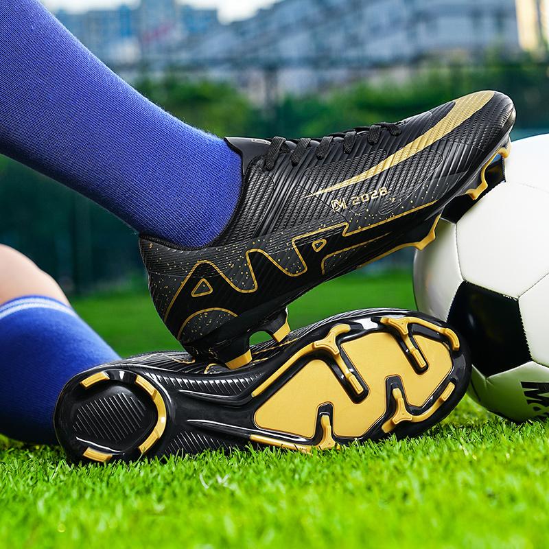 Big Soccer Shoes for Size Male Artificial Grass Training TF/FG Outdoor Activity Sports Football Boots Childrens Football Shoes Indoor Futsal