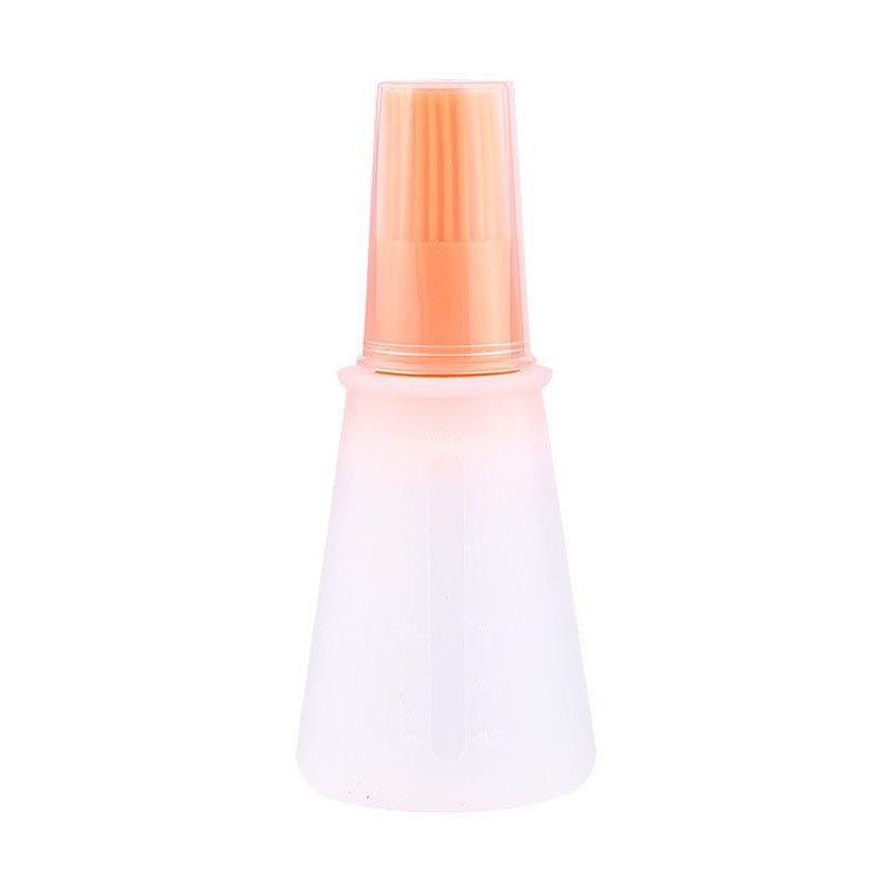 1pc Silicone Basting Brush with Oil Dispenser - Food Grade, Perfect for BBQ & Pastry Cooking, Kitchen Essential