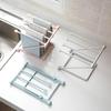 Plastic Folding Rack Kitchen Towel Rack Storage Rack  Shelf Organizer  Home Organization and Storage