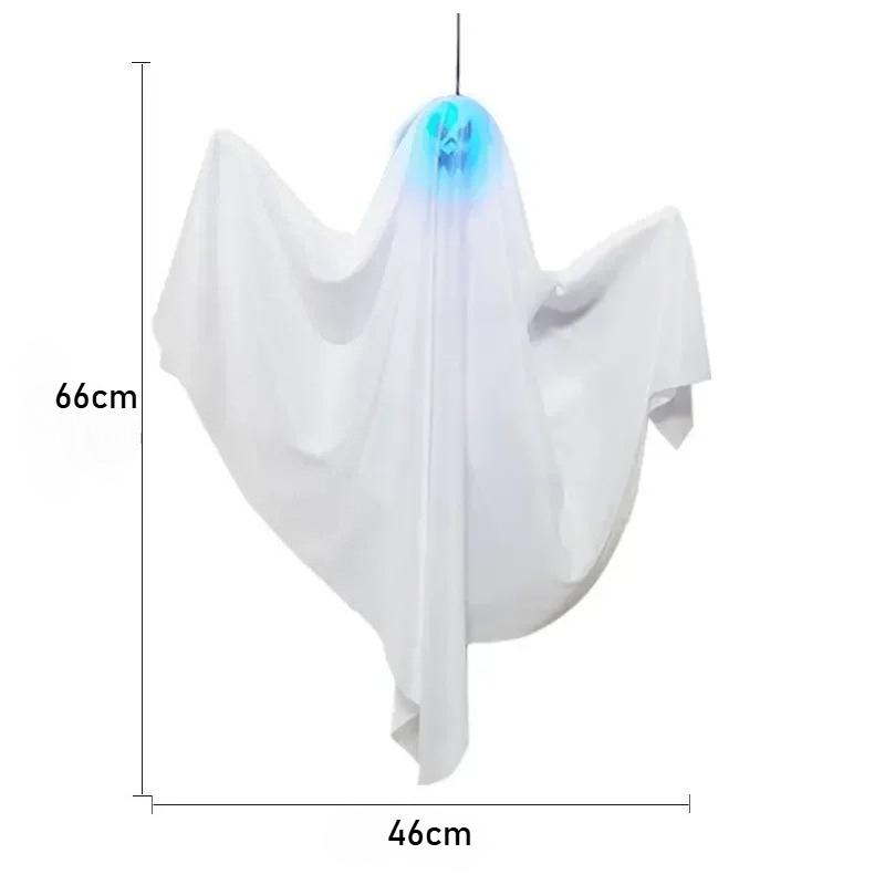 Halloween LED Lights Glowing Decor Hanging Scary Phantom for Haunted House Door Porch Escape Room Props Halloween Props