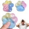 Squeezable Cat Paw Fidget Toy Soft Slow-Rising Stress Reliever Realistic Claw Design Novelty Decompression Gift for Kids Adults