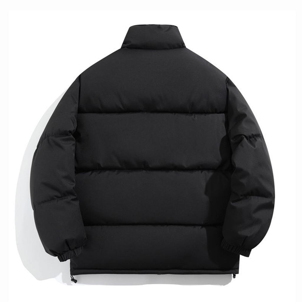 Men's Loose-Fit Casual Down Jacket With Long Sleeves