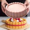Antihaft-Silikon-Kuchenform, 100-fach faltbare runde Kuchenform, Sonnenblumen-Hähnchen-Kuchenform für Küche und Haushalt, Backwerkzeug