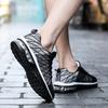 Men's Shoes Mesh Air Cushion Shock-Absorbing Running Soft Sole Sneakers Summer Cross-Border Large-Size Breathable Travel Shoes