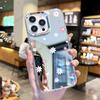 Exclusive for pink love daisy apple 17/16 mirror large hole protective case 13promax mobile phone case
