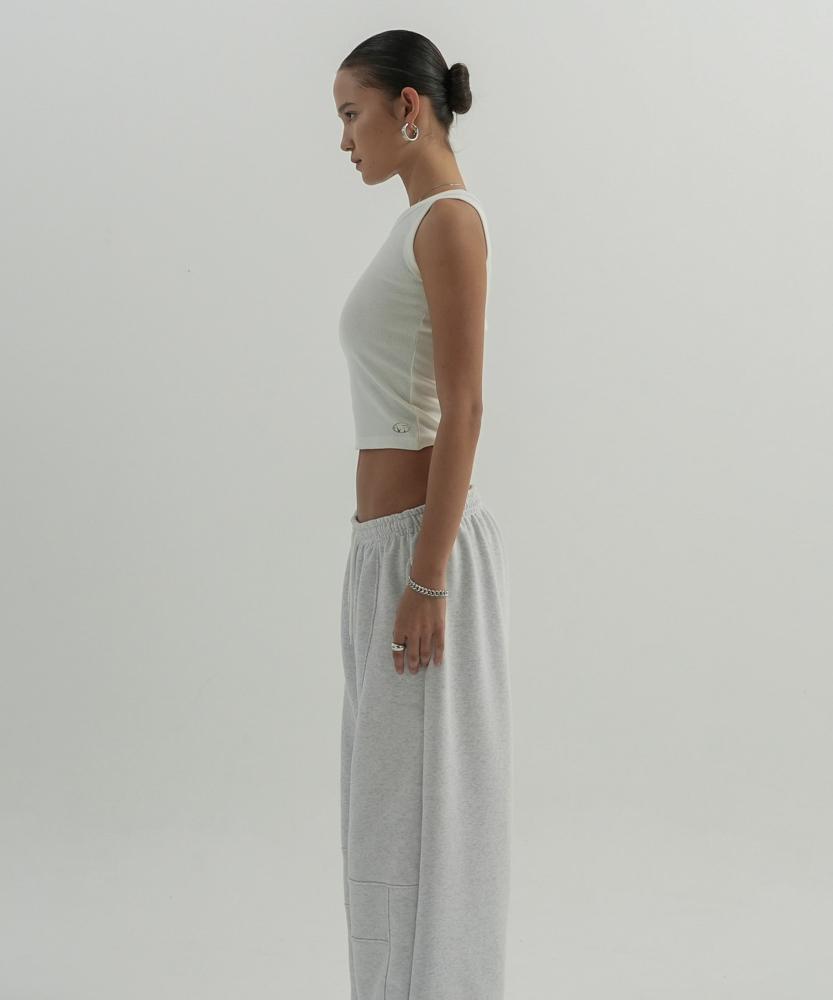 Bunteu Vt Basic Sleeveless (White)