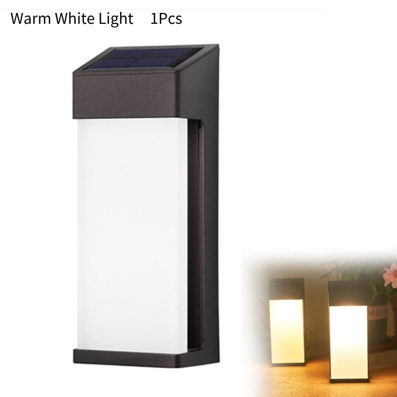 Elegant Vintage Solar Wall Light For Outdoor Patios Gardens Warm White Lighting