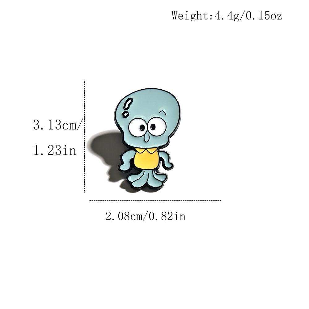 SpongeBob & Patrick Star Cartoon Brooch - Mr. Krabs Backpack Pin