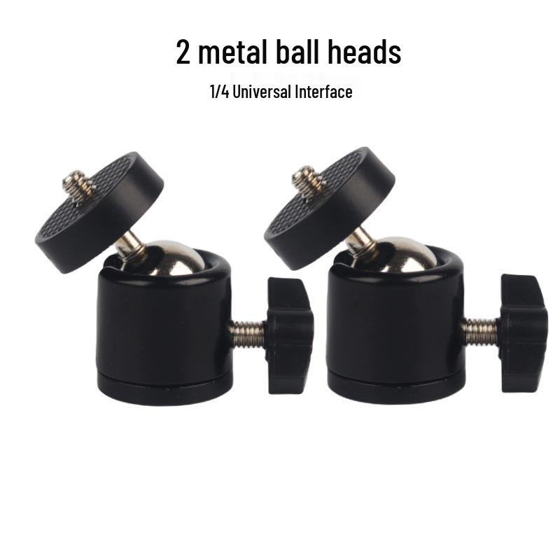 Universal Phone Clip & Tripod Stand with Rotating Head and Horizontal/Vertical Positioning