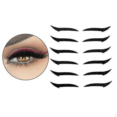 Lidschatten, Eyeliner-Schablonenpads – für den perfekten Schwung . Wiederverwendbar, einfach zu verwenden