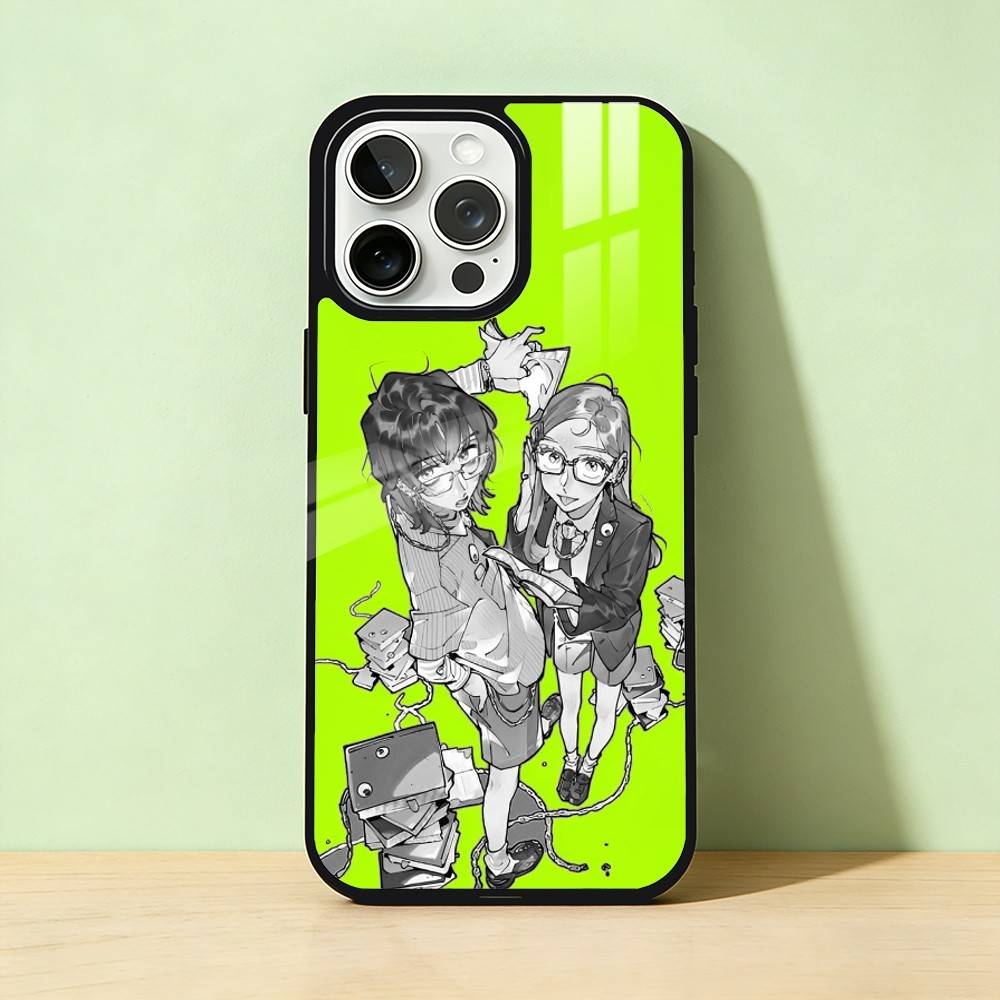 AAA Aya Osawa Mitsuki Koga MitsuAya Phone Case Color Silver Shell For IPhone 17 16 15 14 13 12 11 Pro Max Plus