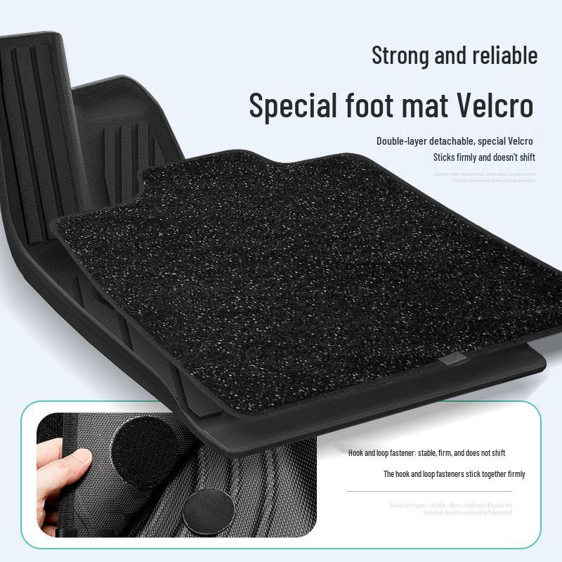 Fits 25 NIO ET9: TPE Floor, Trunk, and Backrest Mats.