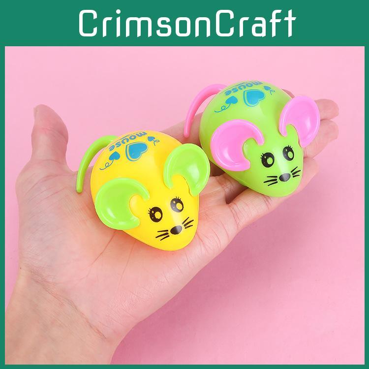 Model Animal Mouse Pull Back Car Toy Kids Gift Parent Child Play Interaction