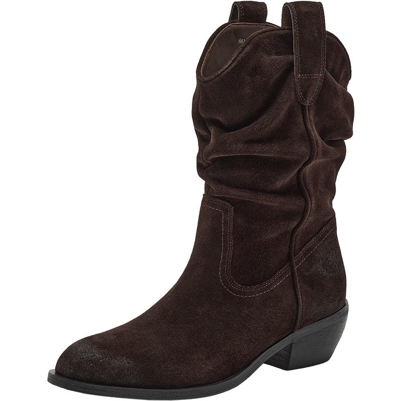 Bata Women s Cowhide Western Boots EU 39