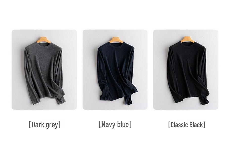 Women's Casual Knitwear: Pure Cashmere Long Sleeve, Round Neck, Loose Style for Autumn and Winter.