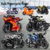 Trendy Mini Motorcycle Keychain Pendant: Cool Model Figurine Car Keyring Toy