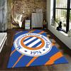 Montpellier 1974 Logo Carpet suitable as a non-slip mat for the living room or bedroom sofa