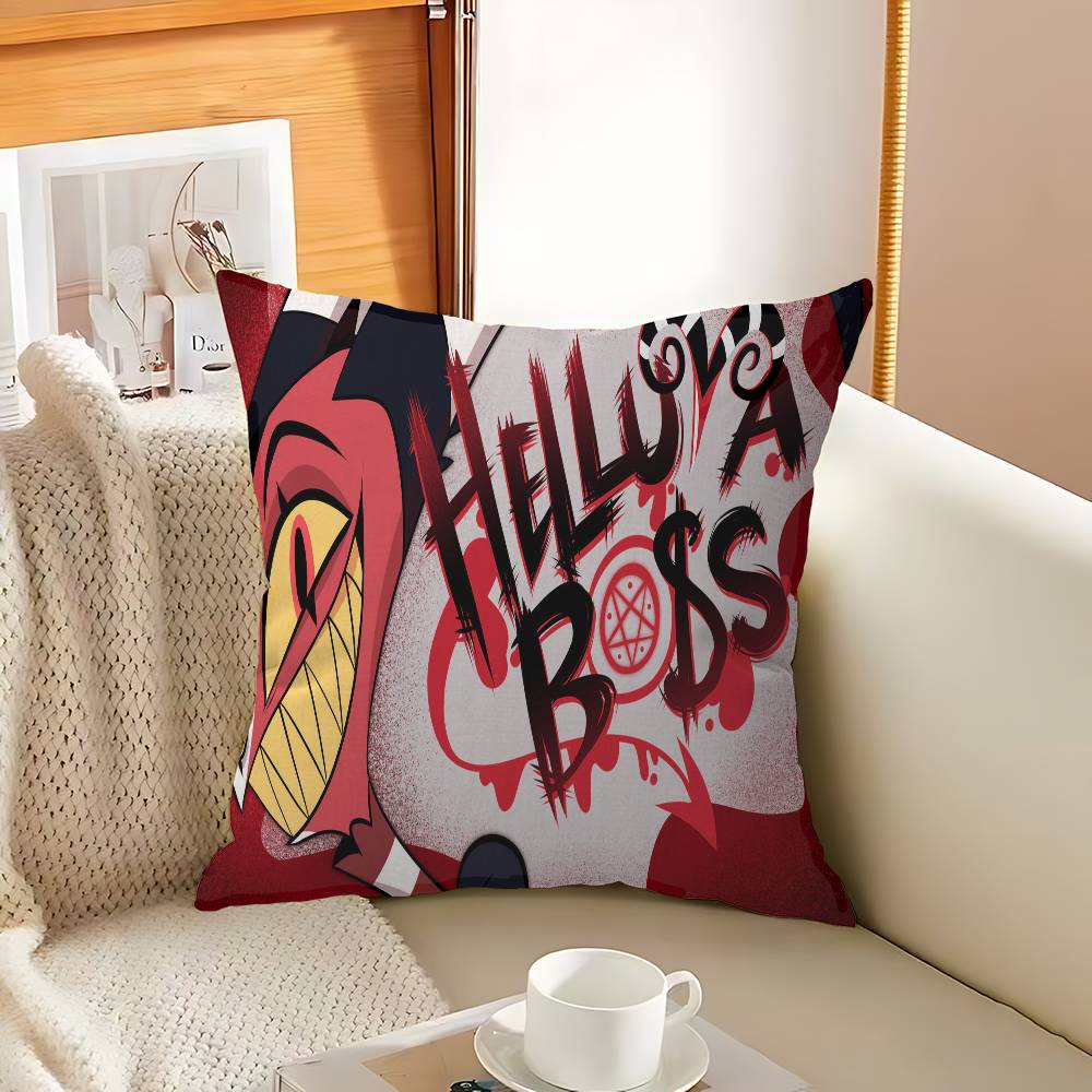 Cartoon H-Helluvas Boss Terror Pillow Cover Design cushion Cover decor Holiday Decorati