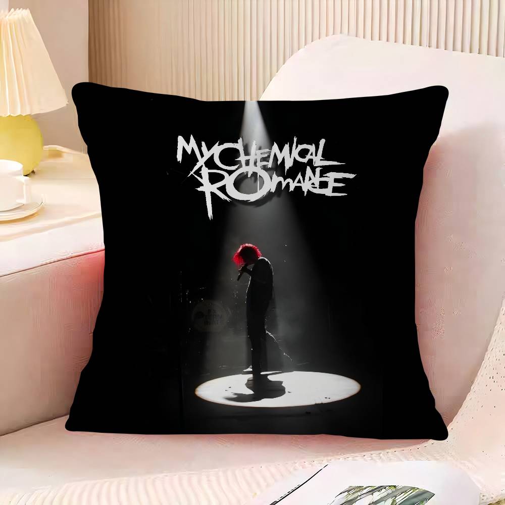 Band M-My C-Chemical R-Romance Pillow Anime Pillow Sofa Bed Head Pillow Cover Cushion Cover 45x45 Cm Fashion