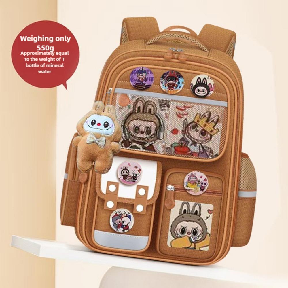 School Bag for Primary School Students, Children's Backpacks for Grades 1 To 6, Waterproof Large-capacity Backpacks