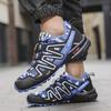 Men Hiking Shoes Outdoor Trail Running Shoes Mesh Breathable Hiking Training Shoes Large Size 40-47 Casual Sports Jogging Shoes