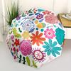 1pc Floral Mandala Automatic Open/Close Umbrella, Portable Folding Umbrella for Travel, Themed Events, It is suitable as a gift for various festivals,
