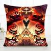 Anime JJujutsu Kaisen Pillow Case Fashion Square Pillowcase Bedroom Sofa Room Ins Decoration Leisure