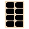4 Sheet Thick Sax and Clarinet Mouthpiece Pads Soprano Sax Mouthpiece Patches Silicone Strong Adhesive Mouthpiece Pad