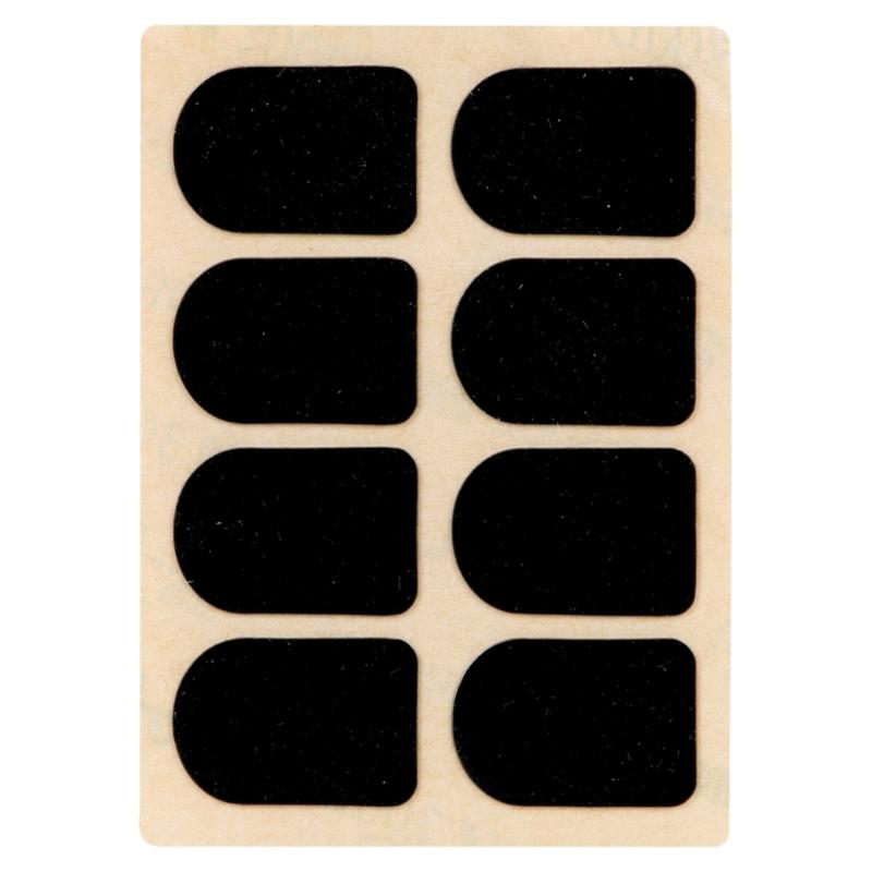 4 Sheet Thick Sax and Clarinet Mouthpiece Pads Soprano Sax Mouthpiece Patches Silicone Strong Adhesive Mouthpiece Pad