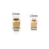 200pcs/lot Smooth Round Corner Square CCB Beads Big Hole Loose Spacer Beads For Jewelry Making DIY Bracelet Necklace Accessories
