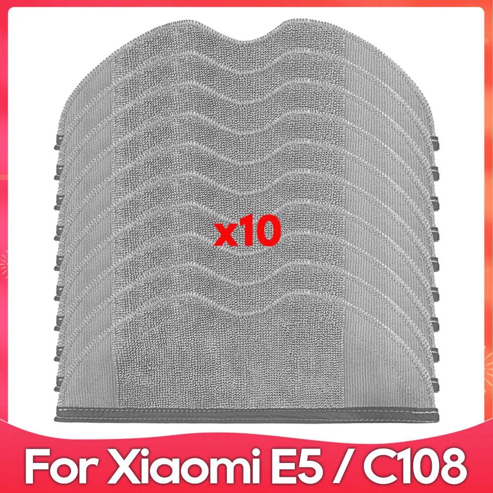 Fit for Xiaomi Robot Vacuum E5 / C108 / CDZC108 / BHR7969EU Side Brush Mop Filter Robot Vacuum Cleaner Accessory Spare Parts