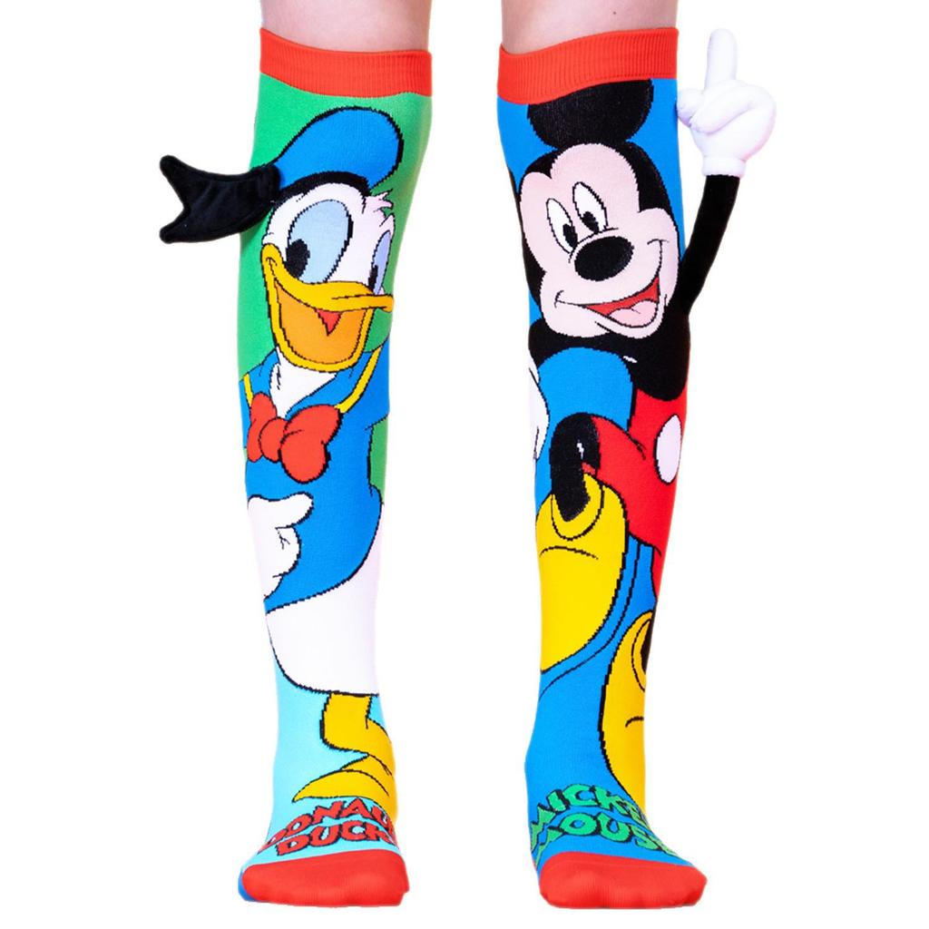 3D Cartoon Girl Knee-High Socks - Free Size for Kids