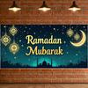 Mosque Decoration Ramadan Banner Party Supplies Hanging Lantern Decorations For Muslim Community Eid Gatherings