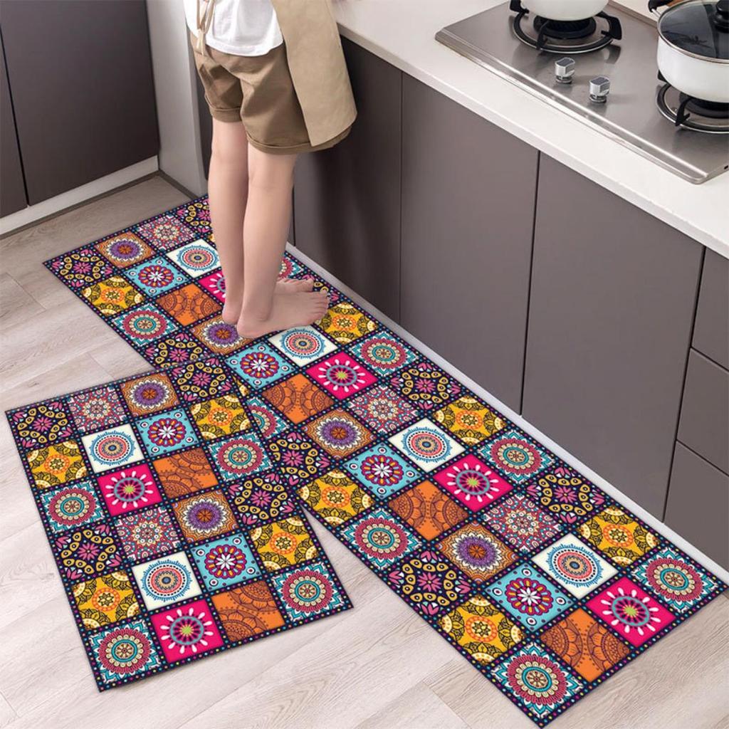 Fashion Simple Nordic Style Kitchen Mat  Carpet House Hold Carpet Modern Home Decor