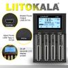 LiitoKala Lii-M4 18650 Charger LCD Display Universal Smart Charger Test Capacity 26650 18650 21700 AA AAA Battery 4slot 5V 2A