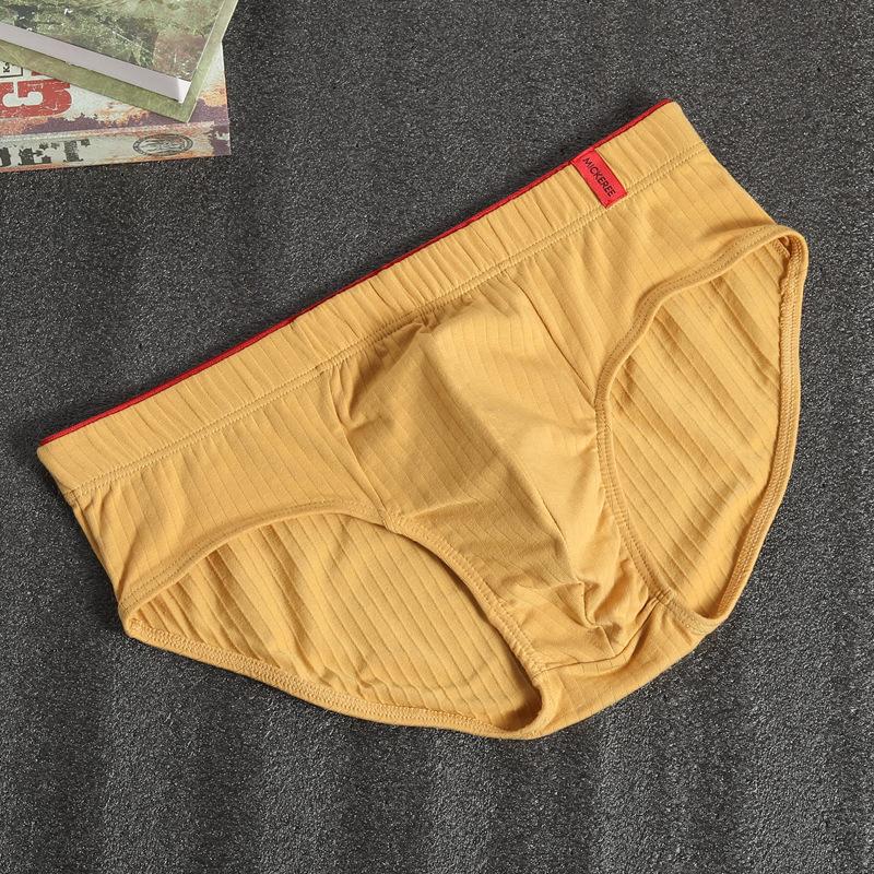 

Мужское нижнее белье-треугольники Дышащее Летнее Удобное и Сексуальное Нижнее белье Большого размера XL жёлтый