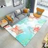 1 Stück Teppich mit Marmorstruktur für Wohnzimmer, Schlafzimmer, Heim-Sofa-Dekoration, rutschfeste Bodenmatte