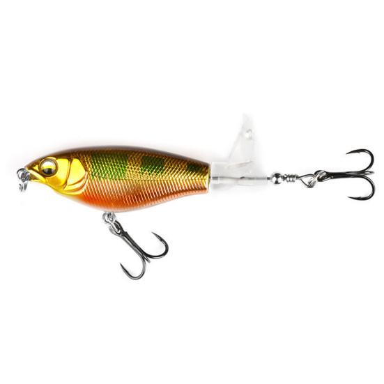5Pcs 9.2CM/12G Topwater Fishing Lure with Rotating Propeller Long Casting Floating Splashing Artificial Bait Freshwater Saltwater Trout