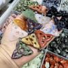 Biżuteria Kryształowa Prezent Agat Kryształ Ametyst Rzeźba na Wisiorek