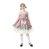 2026 Summer Idyllic Lace Children's Suspender Skirt Lolita Children's Clothing Lolita Princess Dress Girls Dress