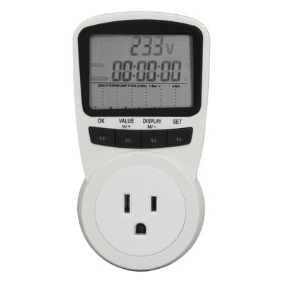 Tomada de Medição de Energia Tomada Inteligente Testador de Tensão de Energia Monitor de Uso de Eletricidade