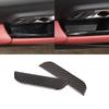 Real Carbon Fiber Window Lift Groove Mat Trim For Toyota Supra A90 19-24