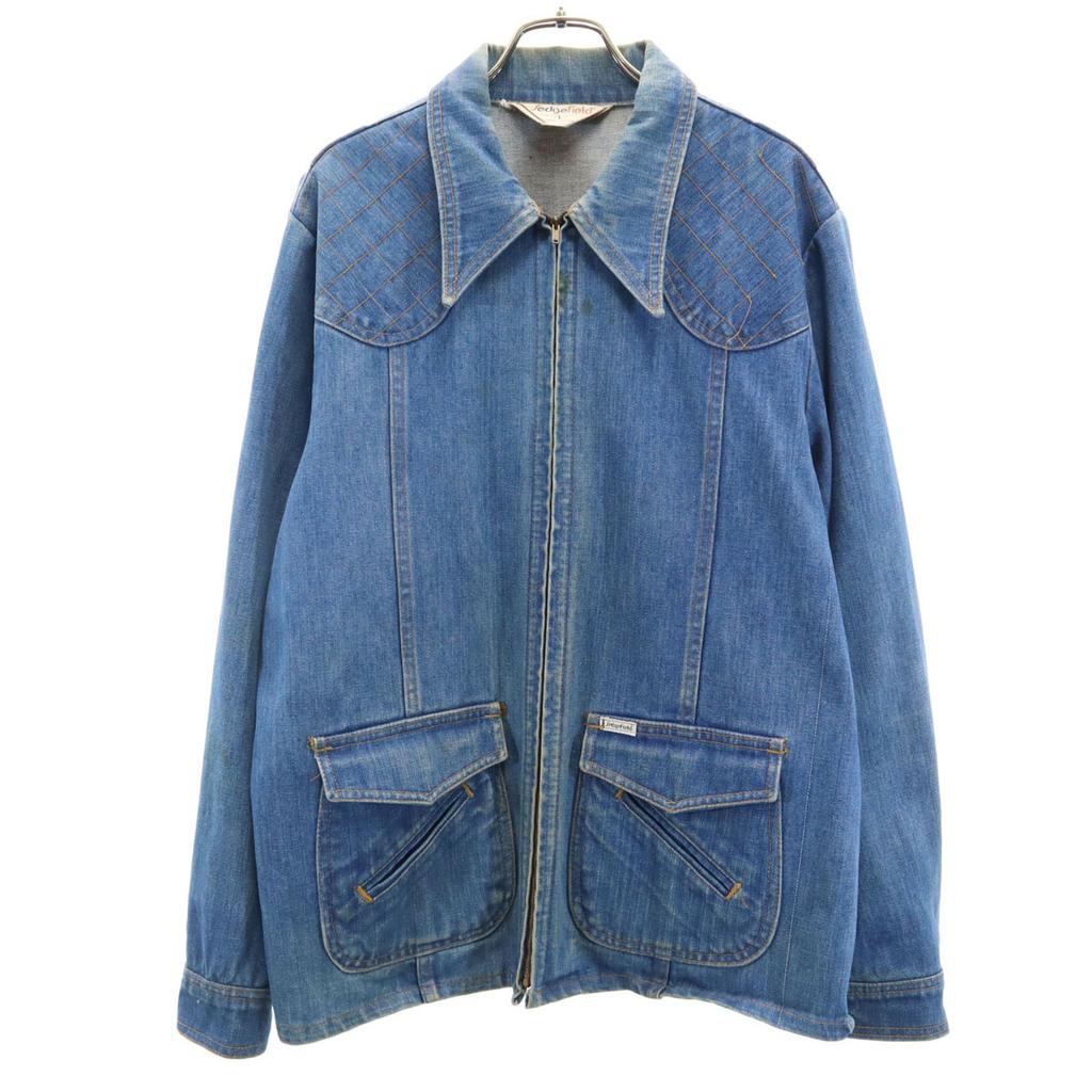 Sedgefield 70s Made in USA Vintage Denim Jacket L Wash blue jeans Men's Used