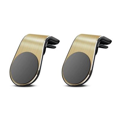 2pcs Phone Holder for Phone 16 15 14 13 Universal Car Air Vent Mount Phone Holder Clip Type Magnetic Phone Stand Cradle
